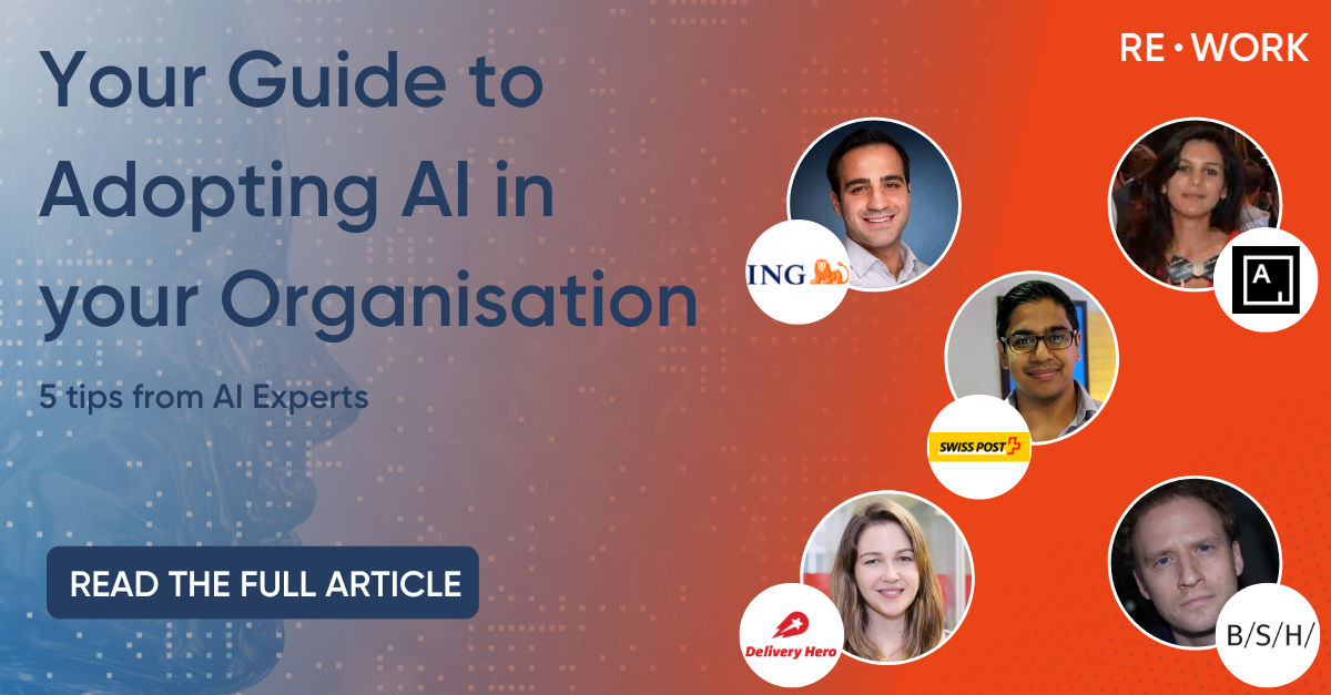 Your Guide To Adopting AI In Your Organisation 5 Tips From AI Experts