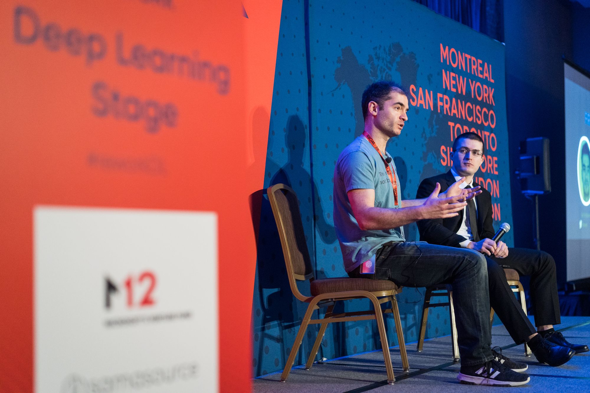 Lex Fridman on X: I had a great time chatting with Ilya Sutskever  (@ilyasut) on stage at ReWork (@reworkdl) today after giving a talk there.  We also recorded a podcast. Ilya is