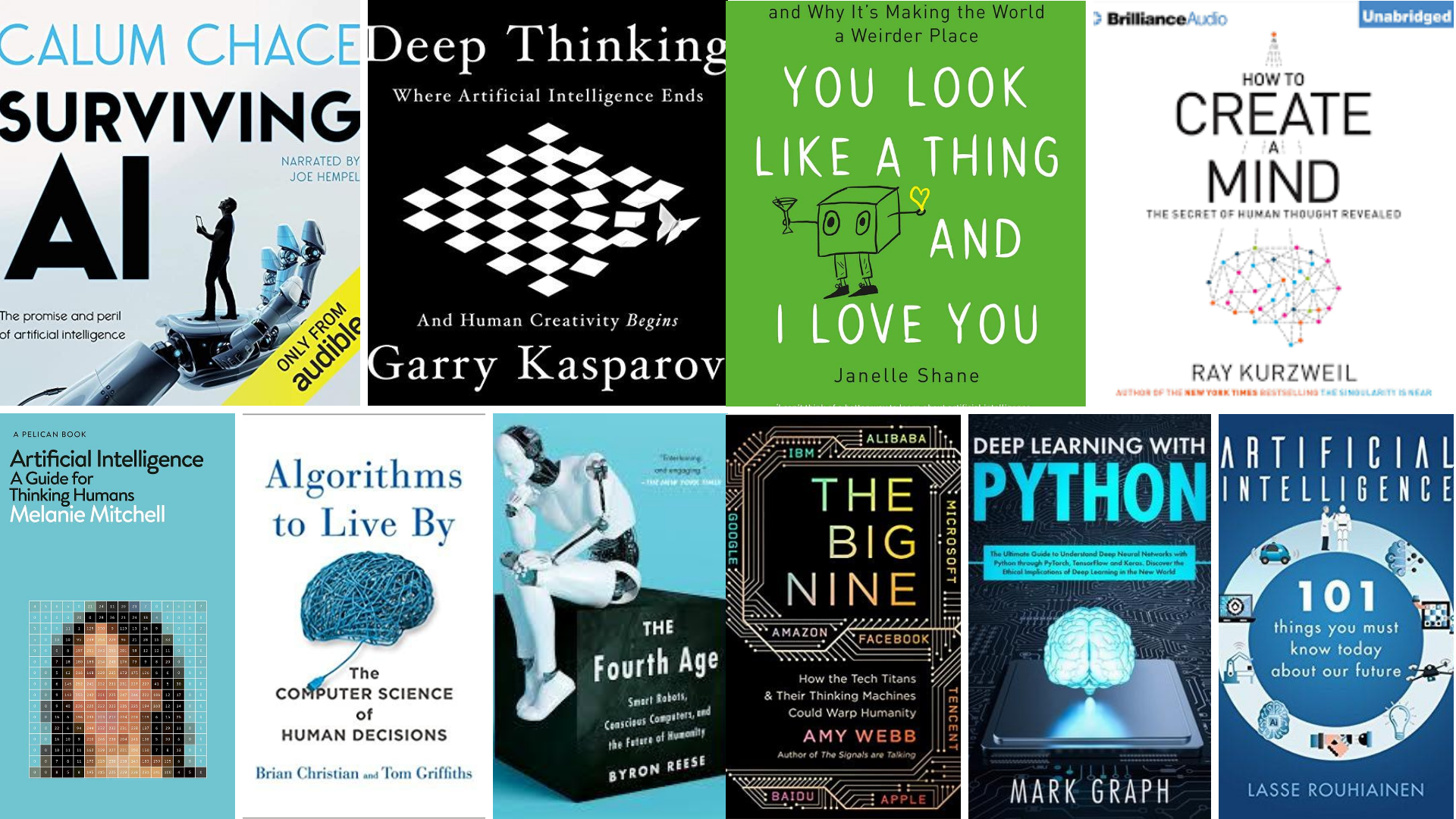 Deep Thinking: Where Machine Intelligence Ends and Human Creativity Begins  by Garry Kasparov