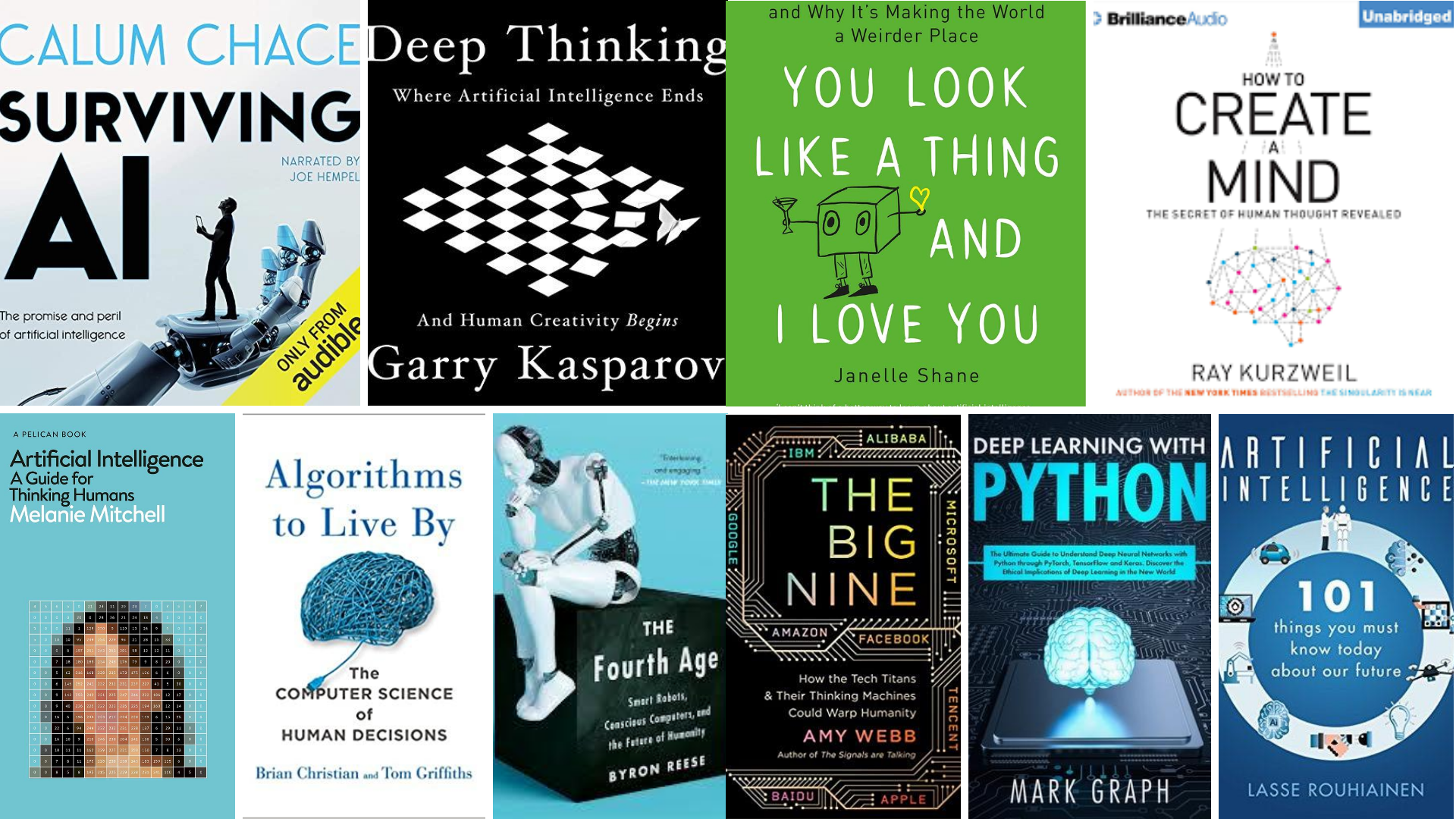 Top 15 AI and Machine Learning Audiobooks